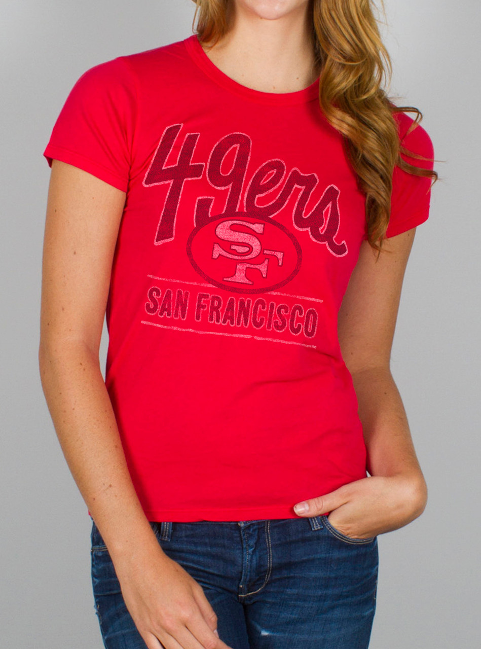 womens 49ers t shirts