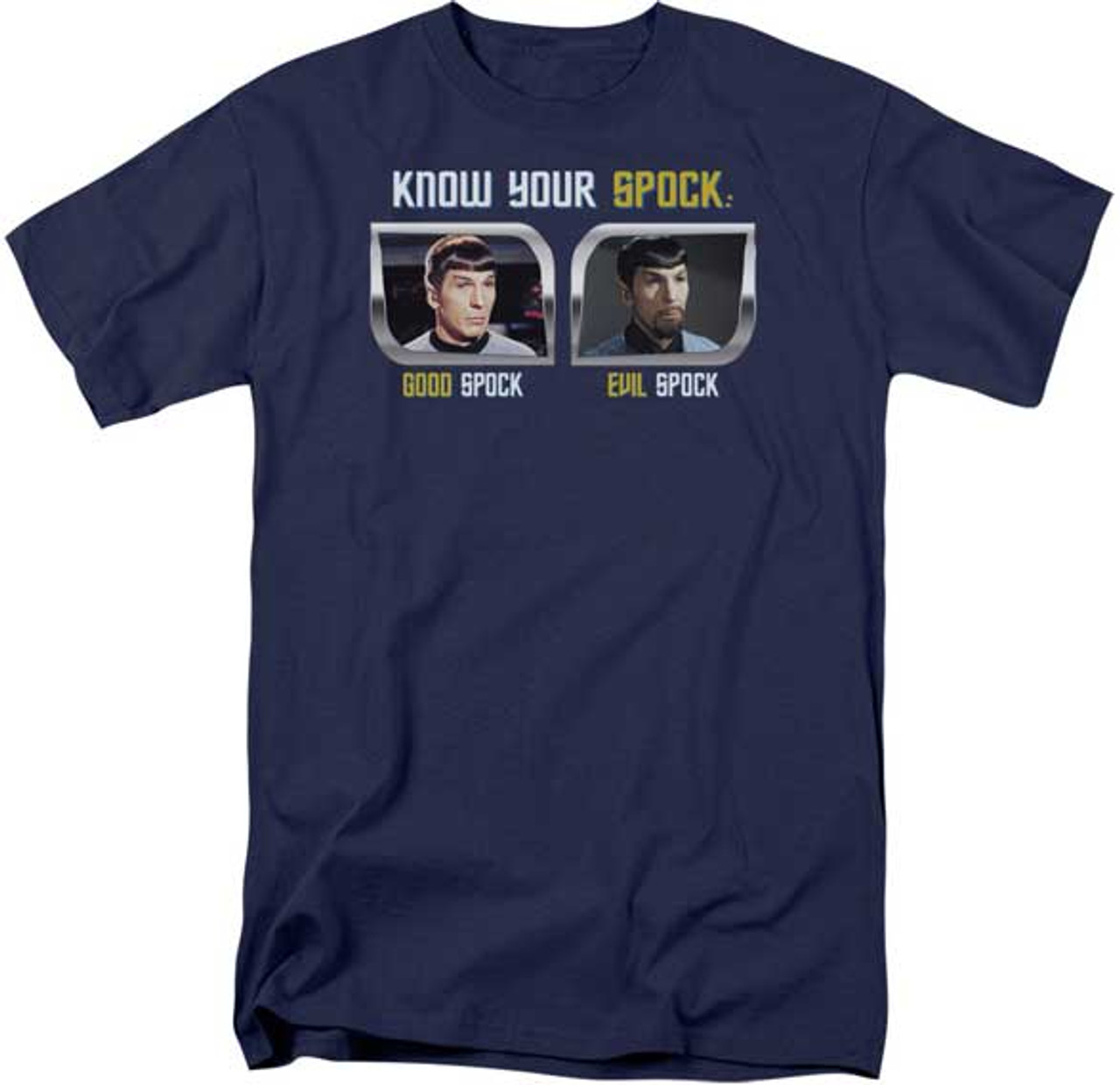 Star Trek Know Your Spock | Vintage TV Show T-Shirt