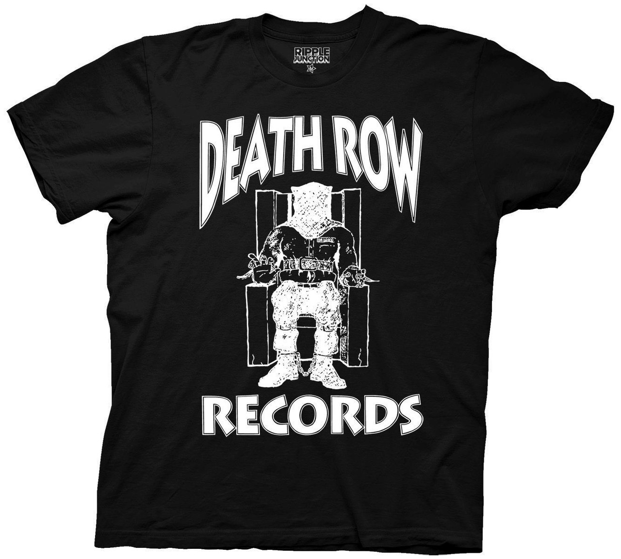 Death Row Records T-Shirt in Black