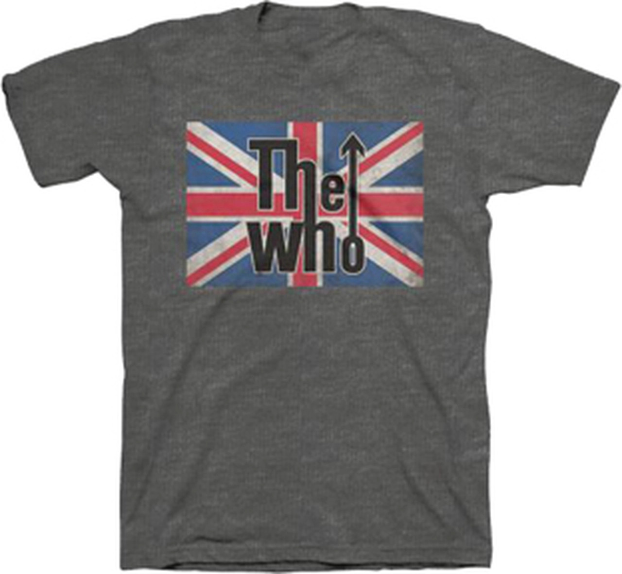 The Who Union Jack Logo T Shirt Vintage Classic Rock Shirts