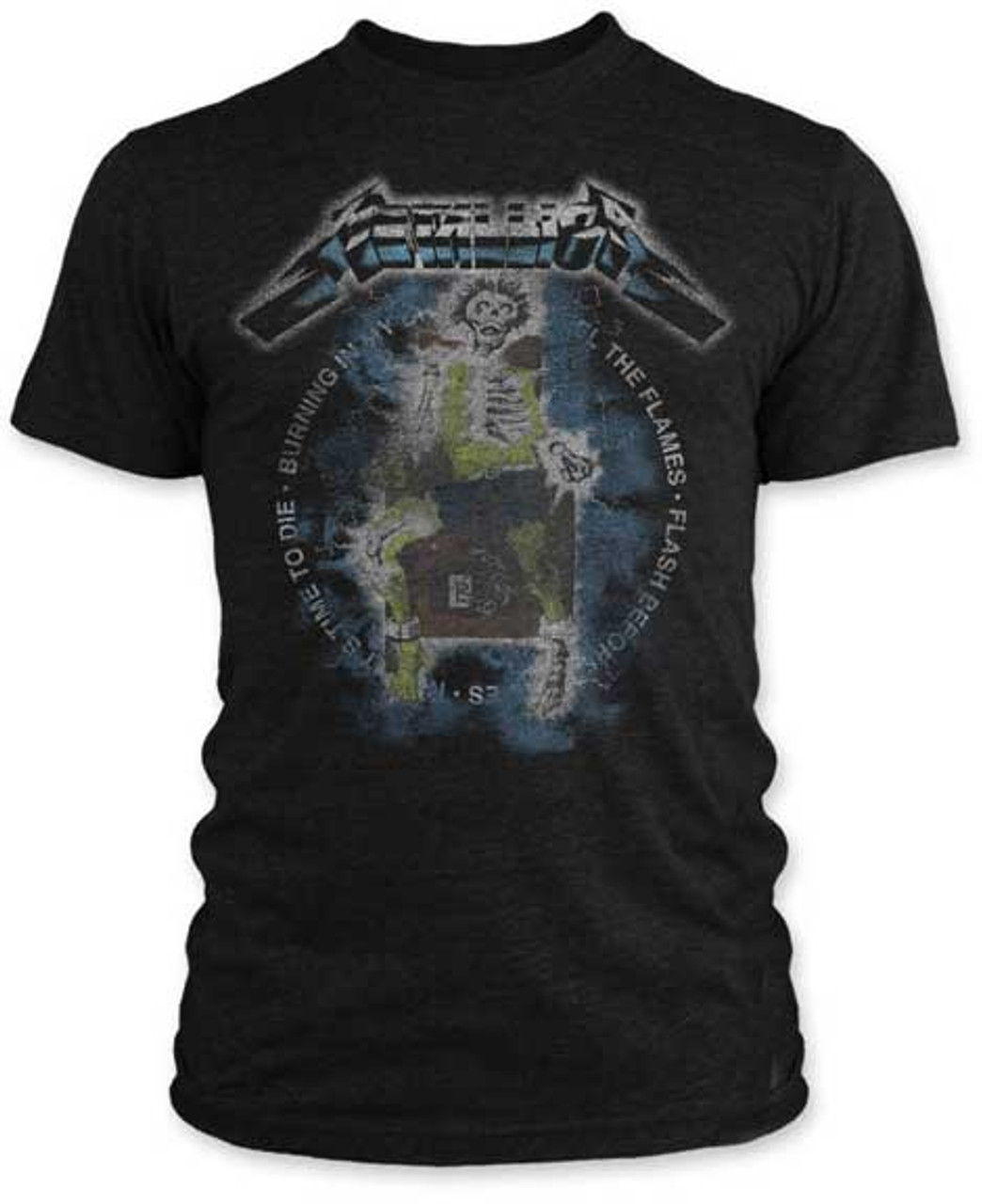 Metallica Vintage Electric Chair T-Shirt | Old School Metal Rock T ...