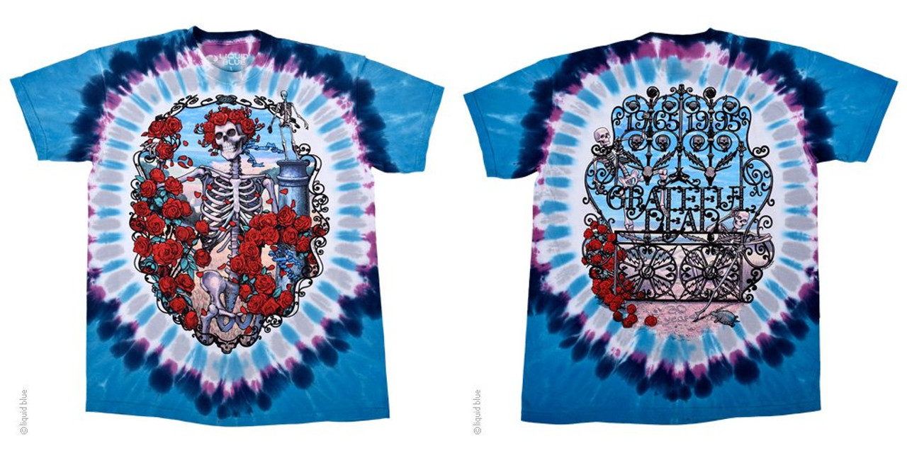 Grateful Dead T-Shirt  Bertha 30 Years Celebration Tie Dye