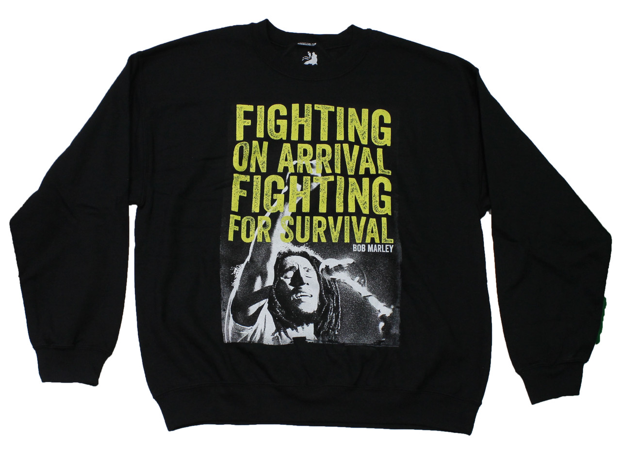 Bob Marley Fighting for Survival Sweatshirt | Old School Tees