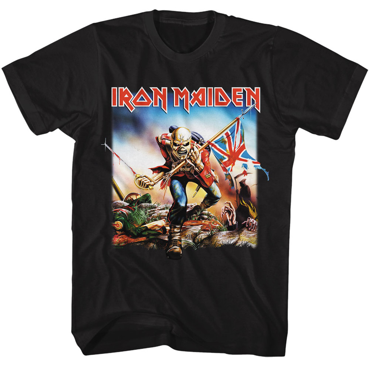 Iron Maiden The Trooper T-Shirt | Old School Heavy Metal Tees from