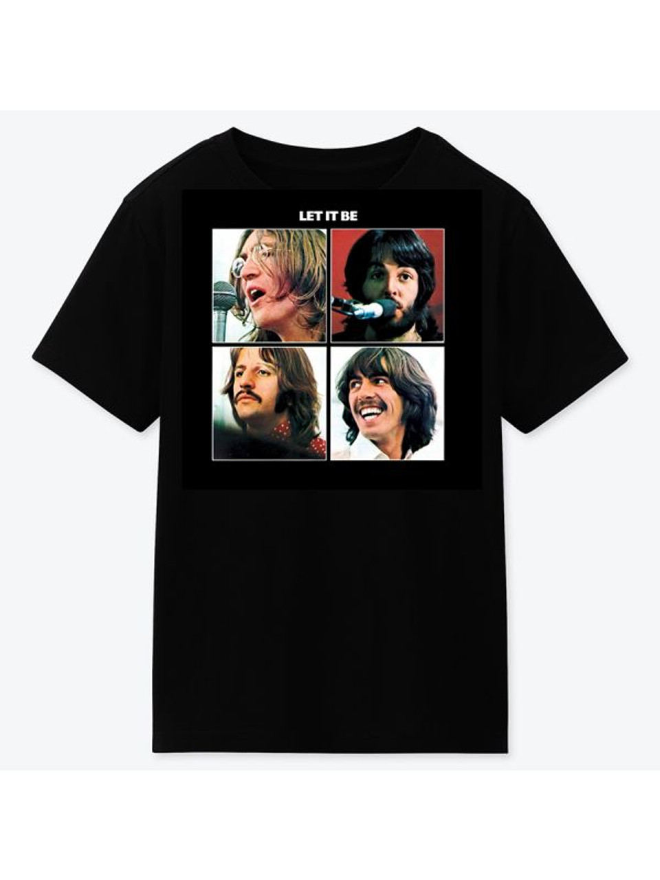 Tutor kompliceret Rudyard Kipling The Beatles Let it Be Photo T-Shirt | Vintage Beatles Shirt