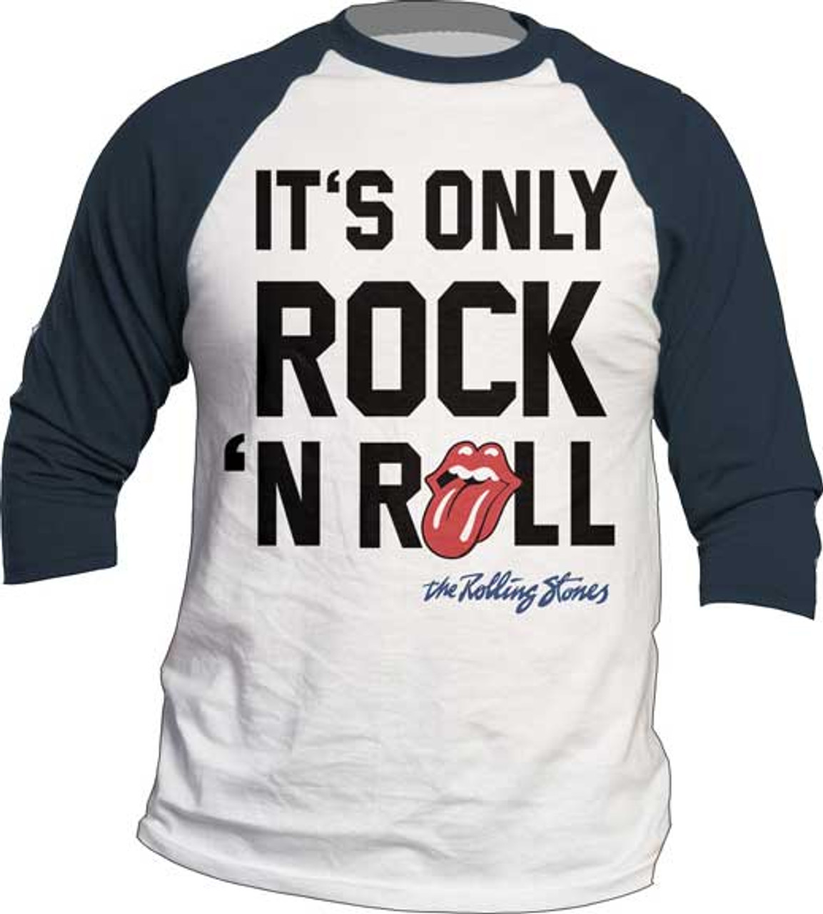 Rolling Stones 'It's only Rock 'N Roll' Raglan Shirt | Classic