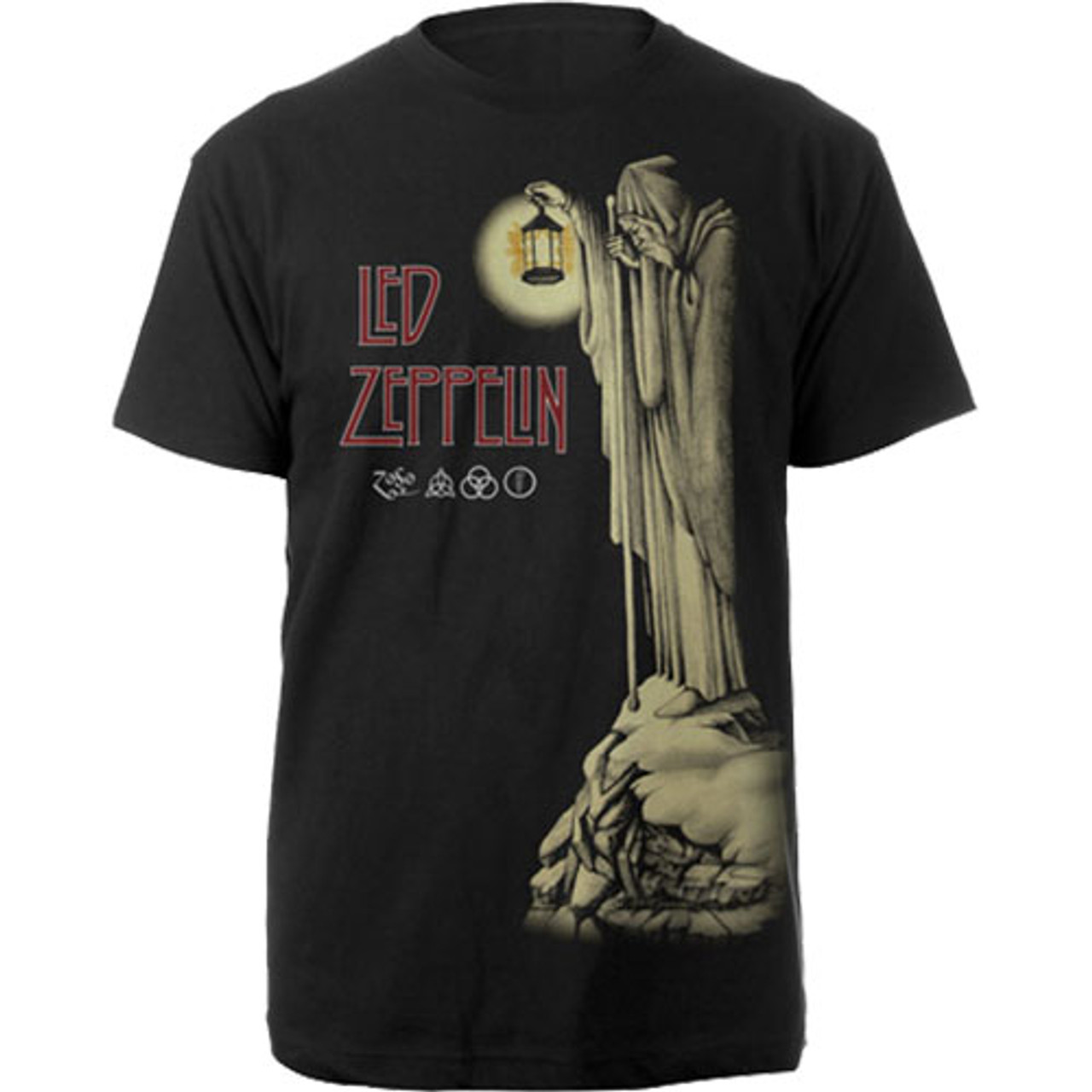 Led Zeppelin Hermit T-Shirt | Classic Rock Tees from Old School Tees