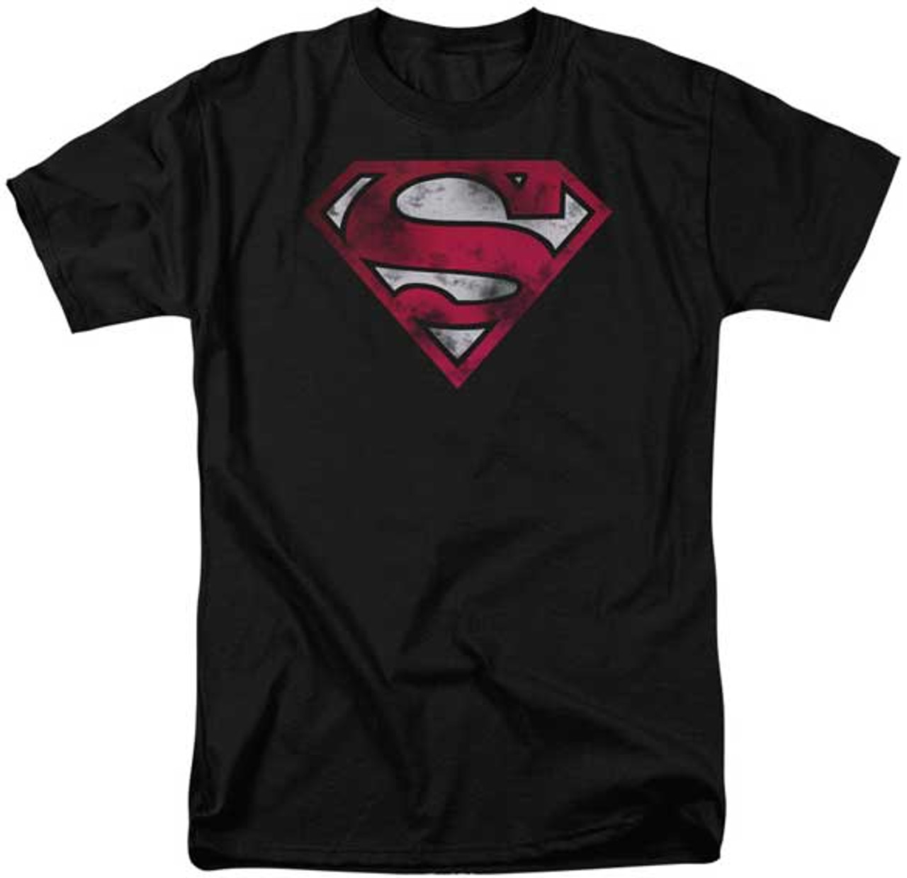 Superman logo sales under shirt