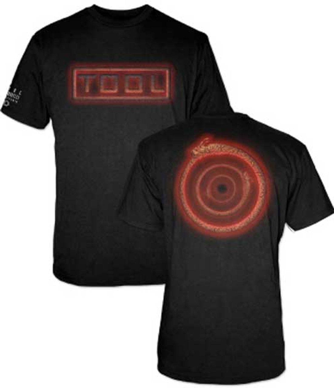 Tool Logo and Snake 2-sided T-Shirt