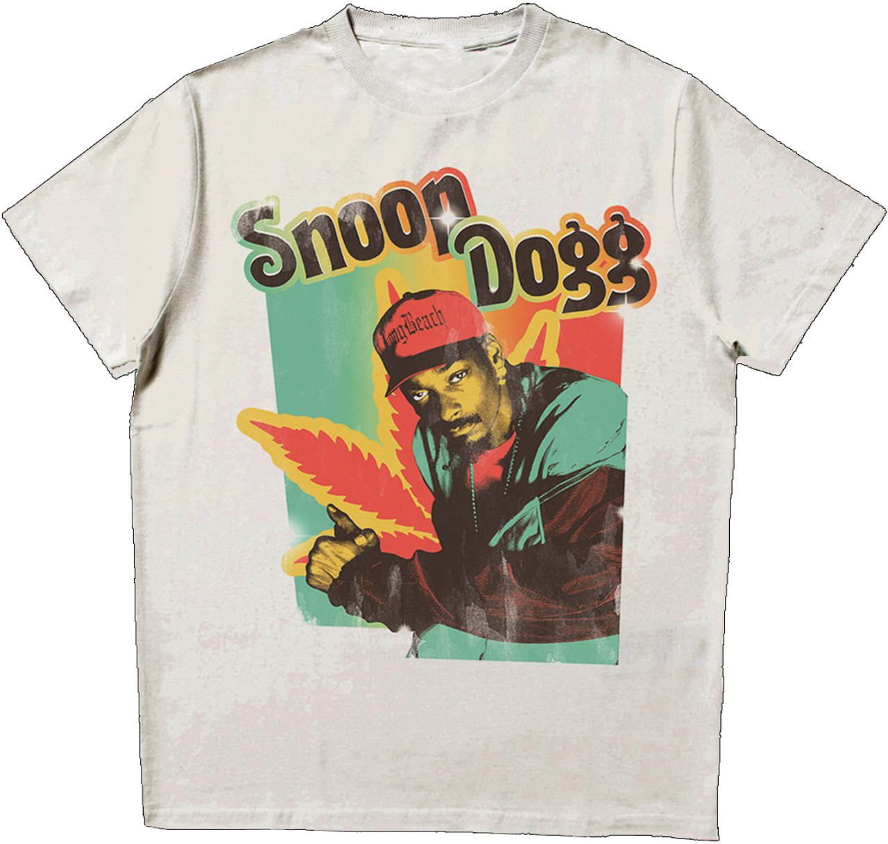 Snoop Dogg Long Beach Rasta T-Shirt*