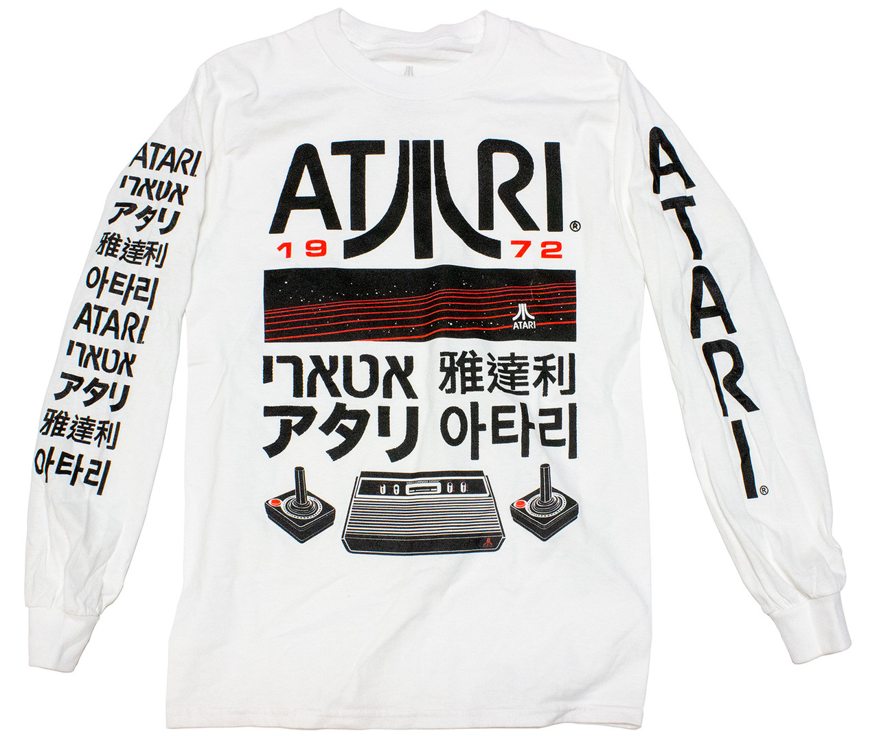 Atari Logos and Icons LS T-Shirt* - Old School Tees