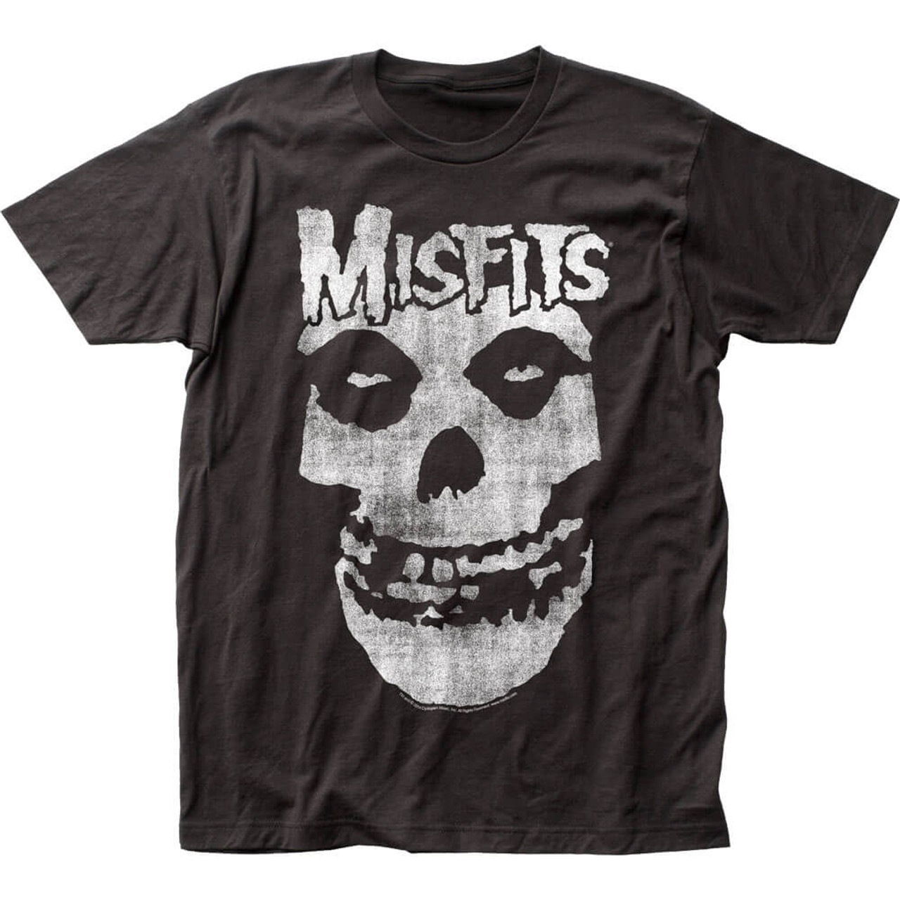 Misfits Distressed Skull T-Shirt - Old School Tees