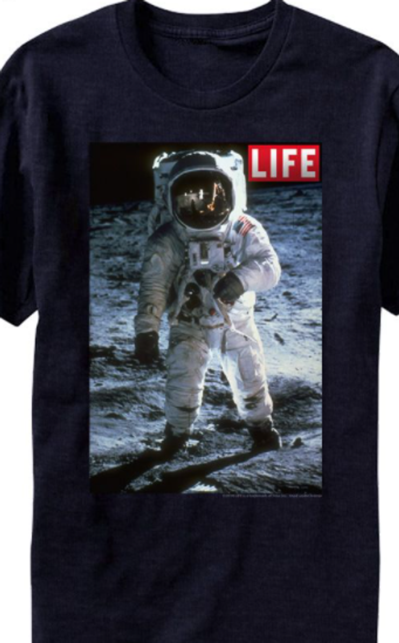 astronaut status shirt