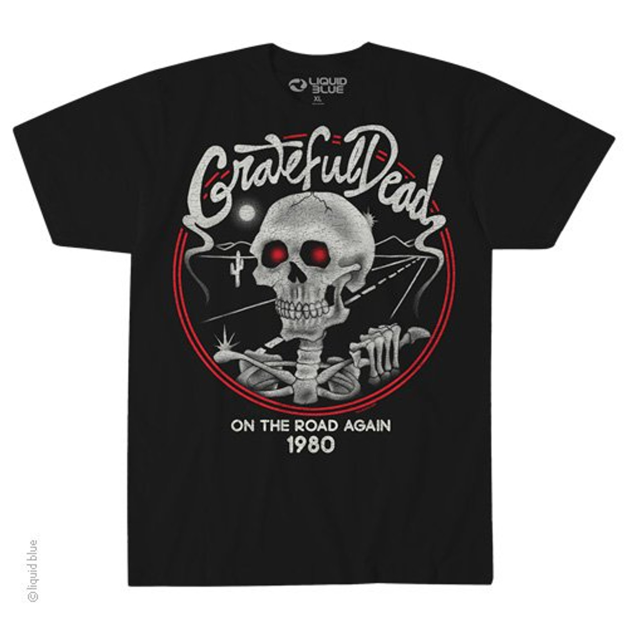 Grateful Dead On the Road Again 1980 T-shirt*