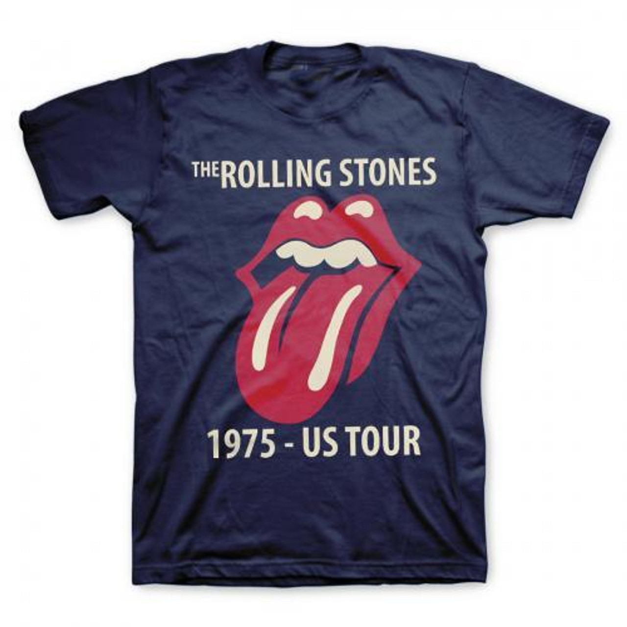 naturpark bilag Årvågenhed Rolling Stones Classic 1975 US Tour T-Shirt - Old School Tees