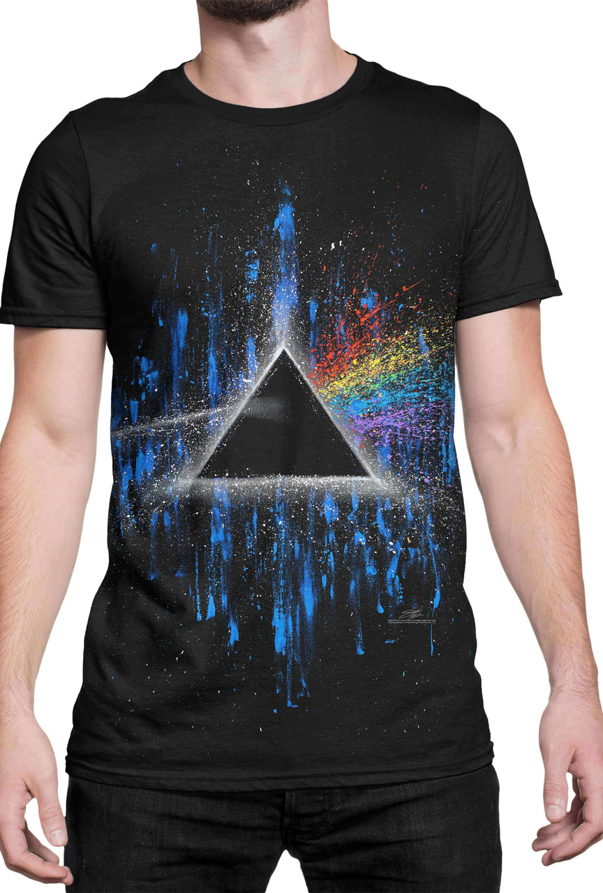 Pink Floyd Stephen Fishwick Dark Side of the Moon T-Shirt*