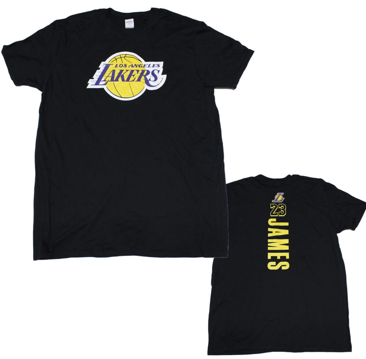 LA Lakers Lebron James F/B Design T-Shirt