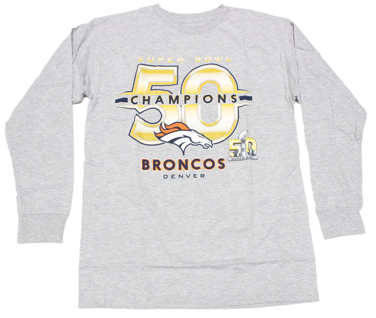 Broncos superbowl sales champions shirt