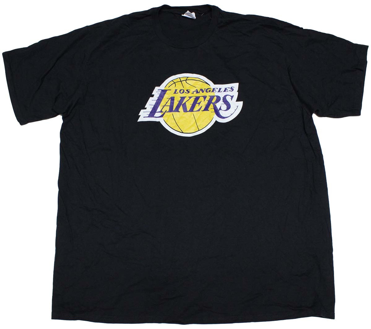 Yellow MAN NBA Los Angeles Lakers Licensed Oversized Cotton T