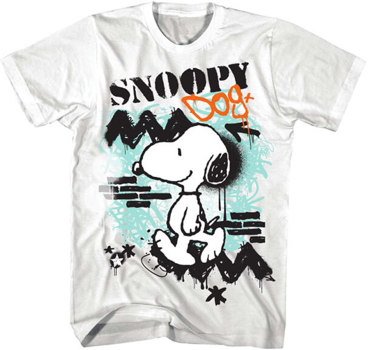 Peanuts Snoopy Graffiti Dog T-Shirt*