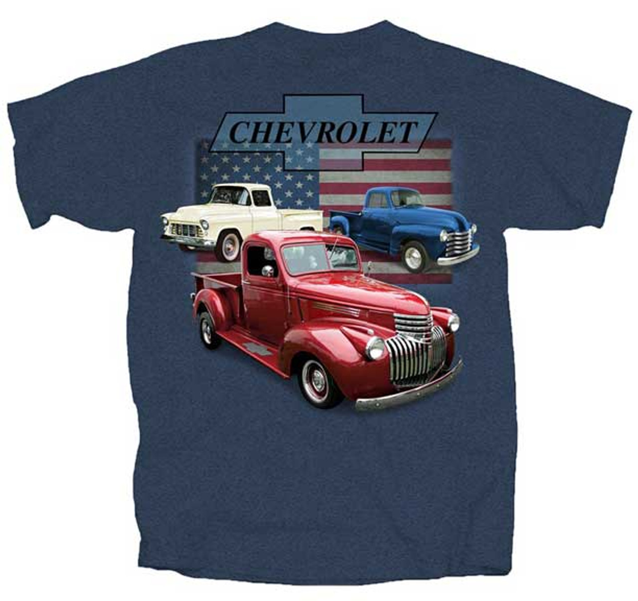 Chevrolet t sales shirt red