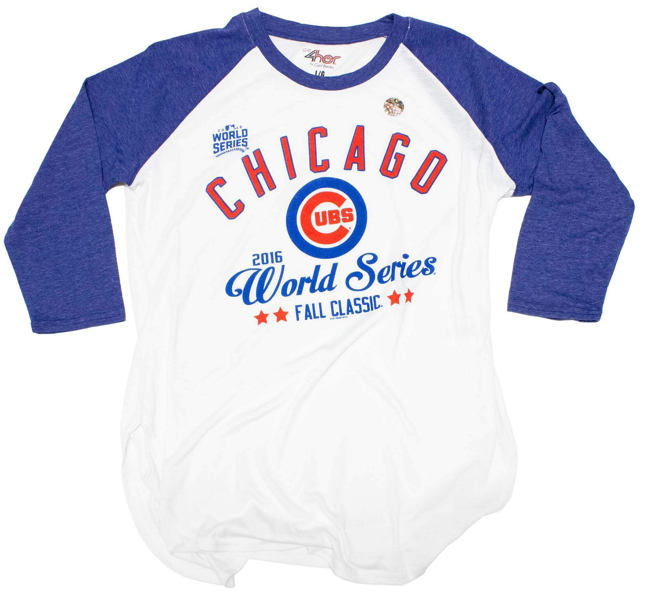 MLB Chicago Cubs 2016 World Series Fall Classic Women's