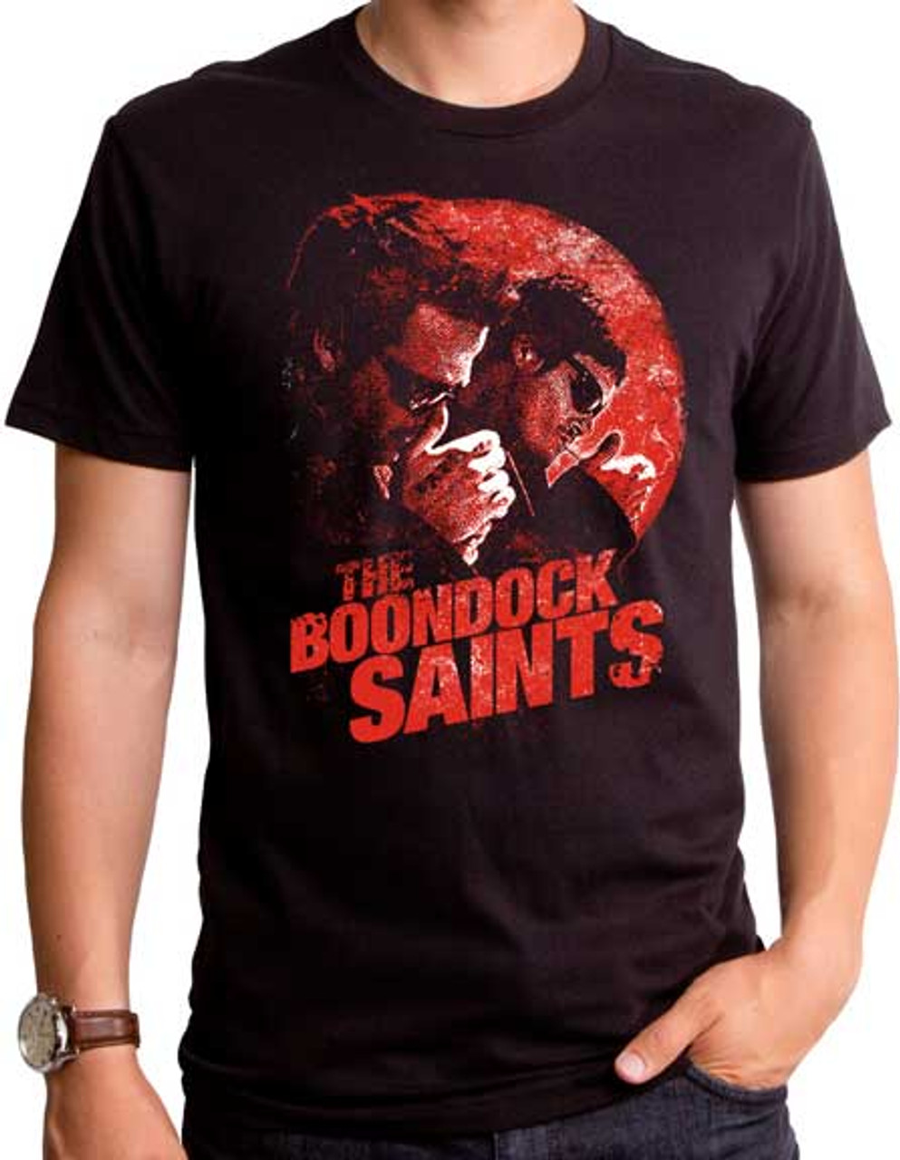 Boondock Saints Smoking T-Shirt*