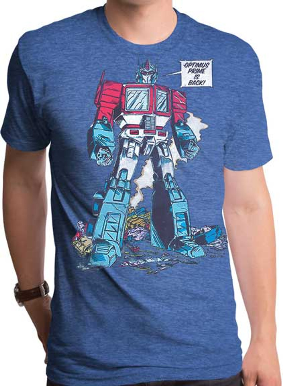 Transformers Optimus Prime is Back T-Shirt*