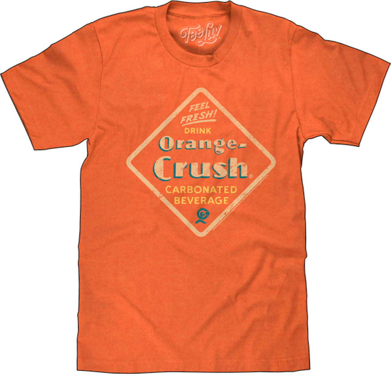 Orange Crush Feel Fresh Vintage Logo T-Shirt | Classic Iconic