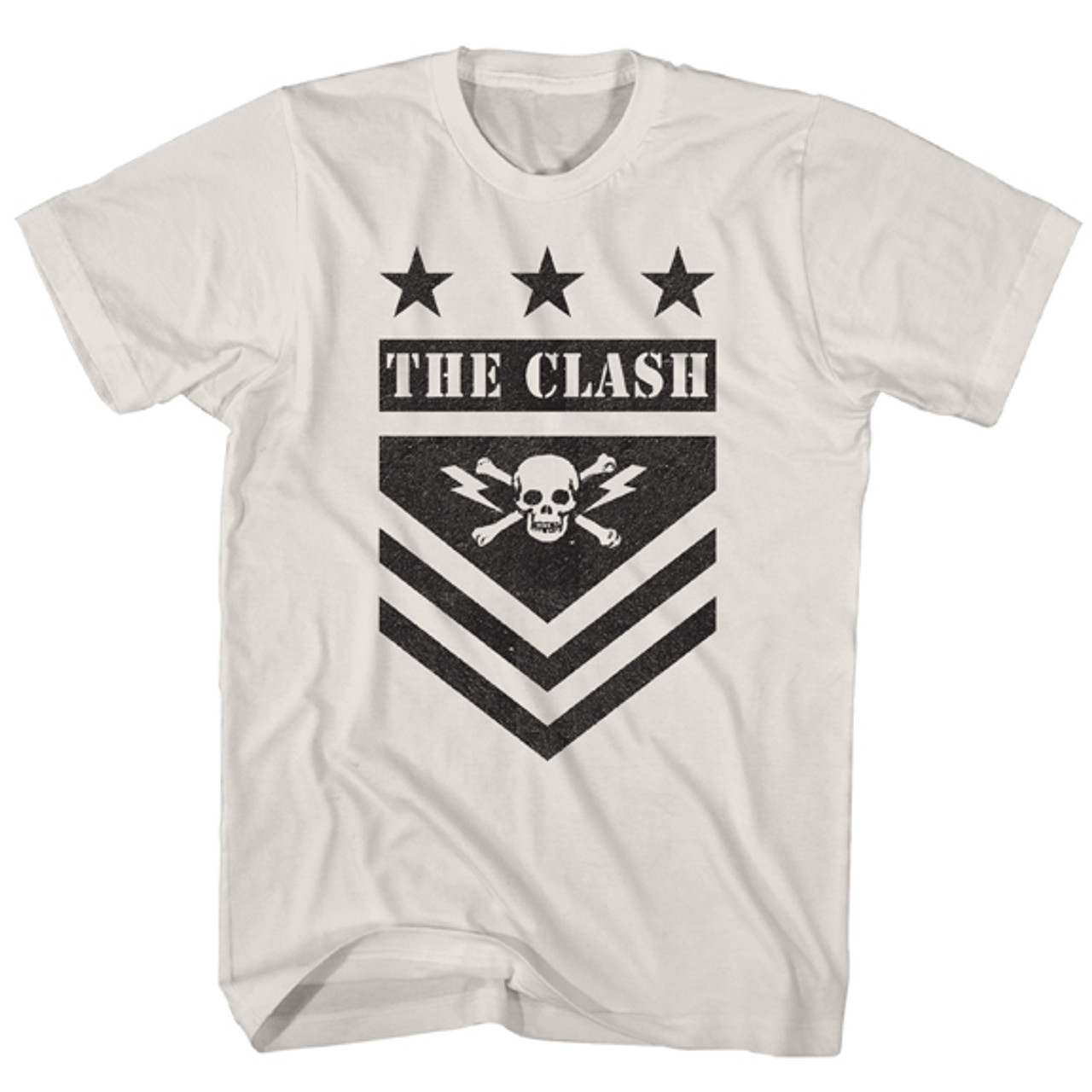 The Clash Army Stripes T Shirt