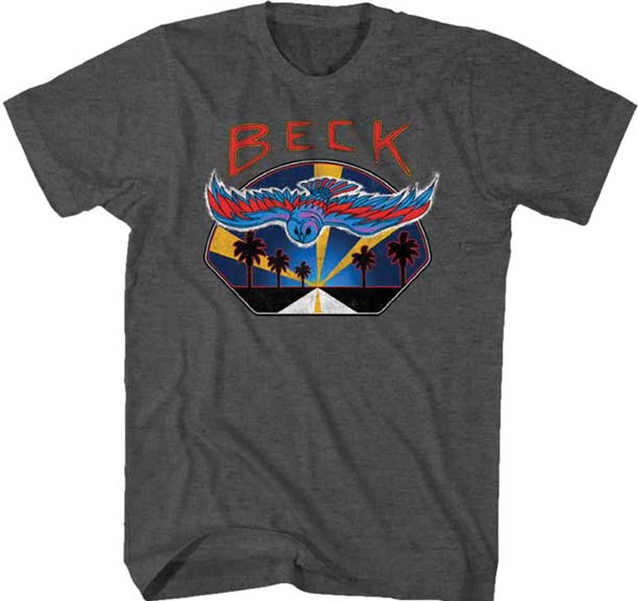 Beck Soaring Owl T-Shirt | Vintage 90s Band Tee