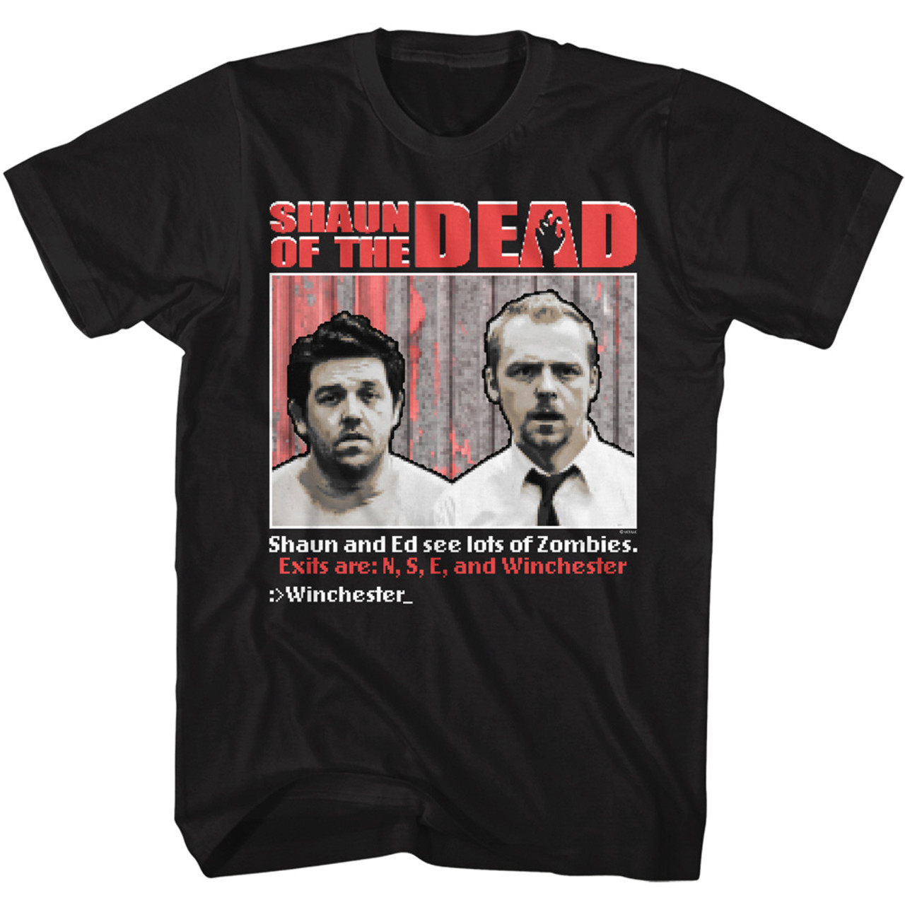 Shaun of The Dead Video Game T-Shirt