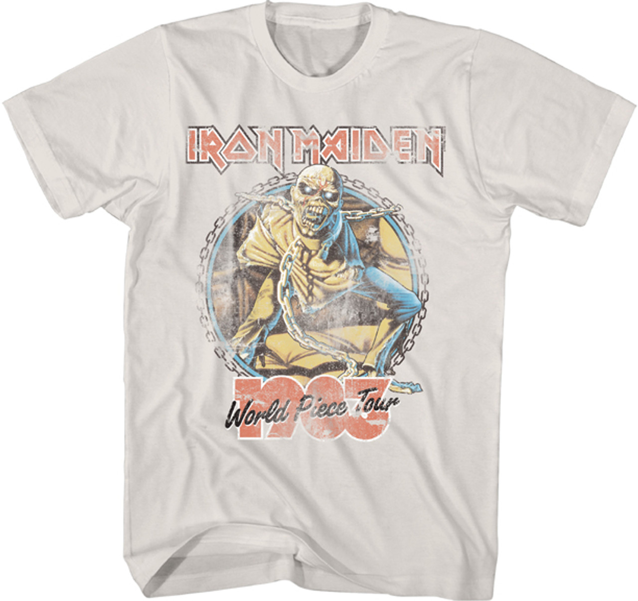Buy Iron Maiden World Piece Tour T-Shirt | Old School Heavy Metal