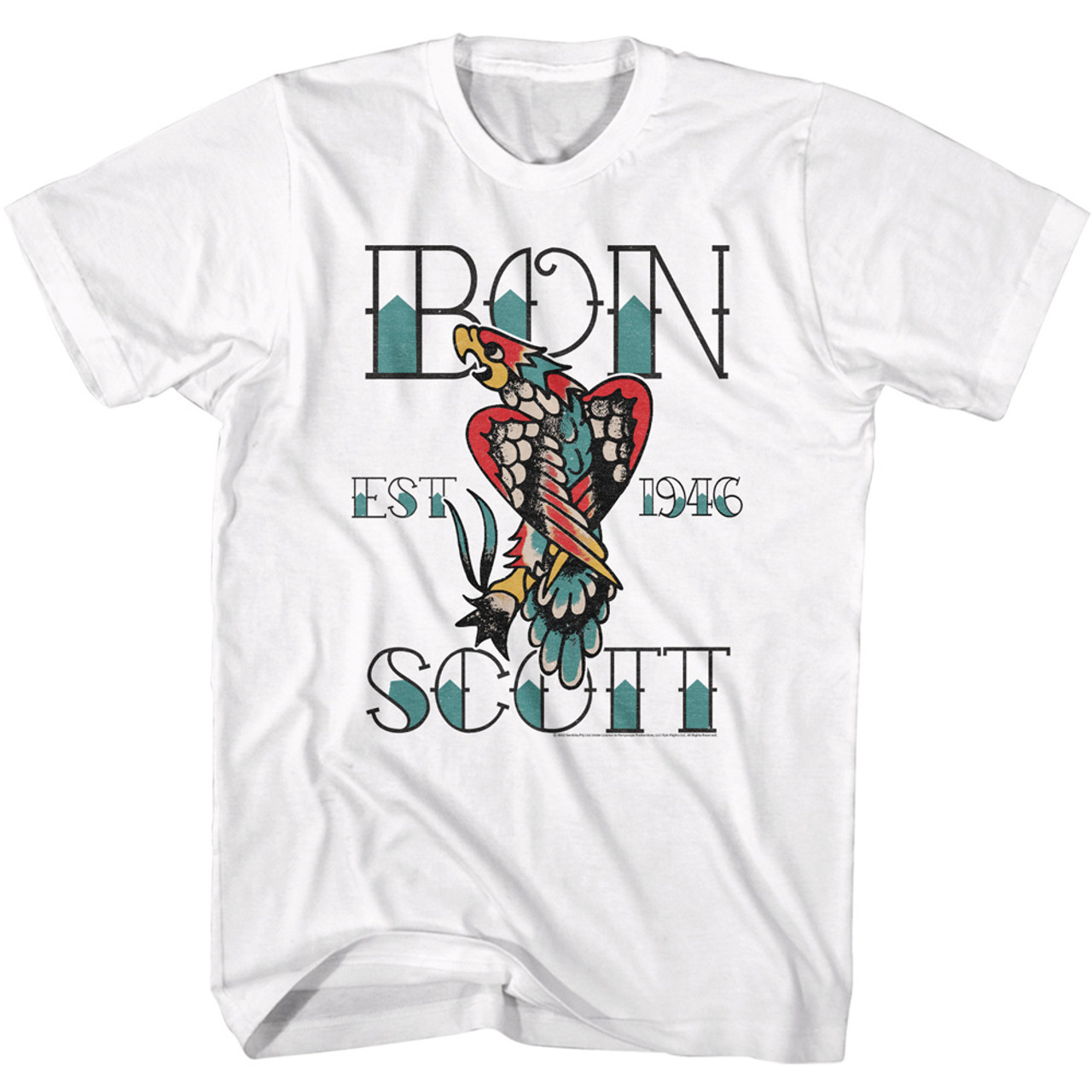 Bon Scott Tattoo T Shirt