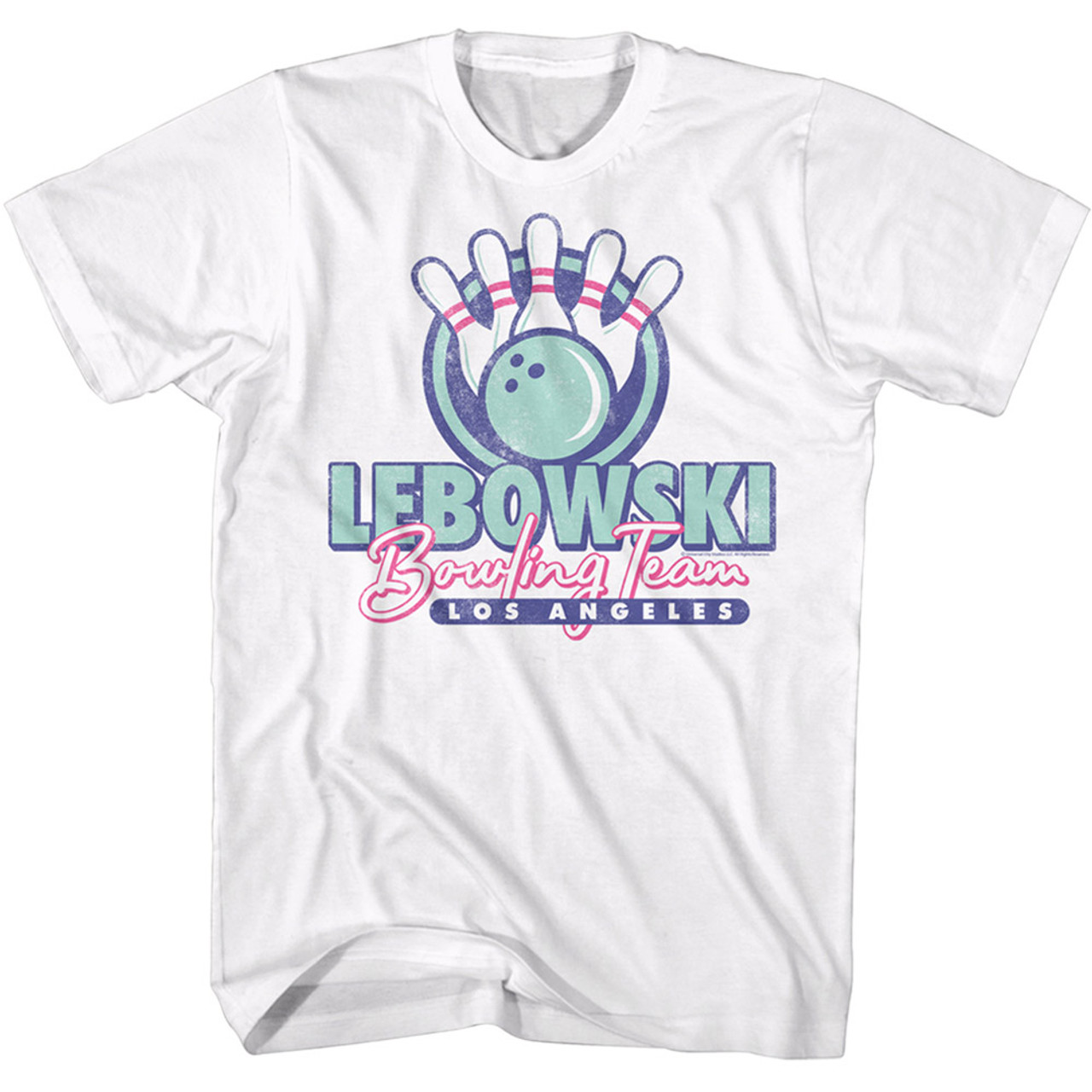 The Big Lebowski LA Bowling T-Shirt - Old School Tees