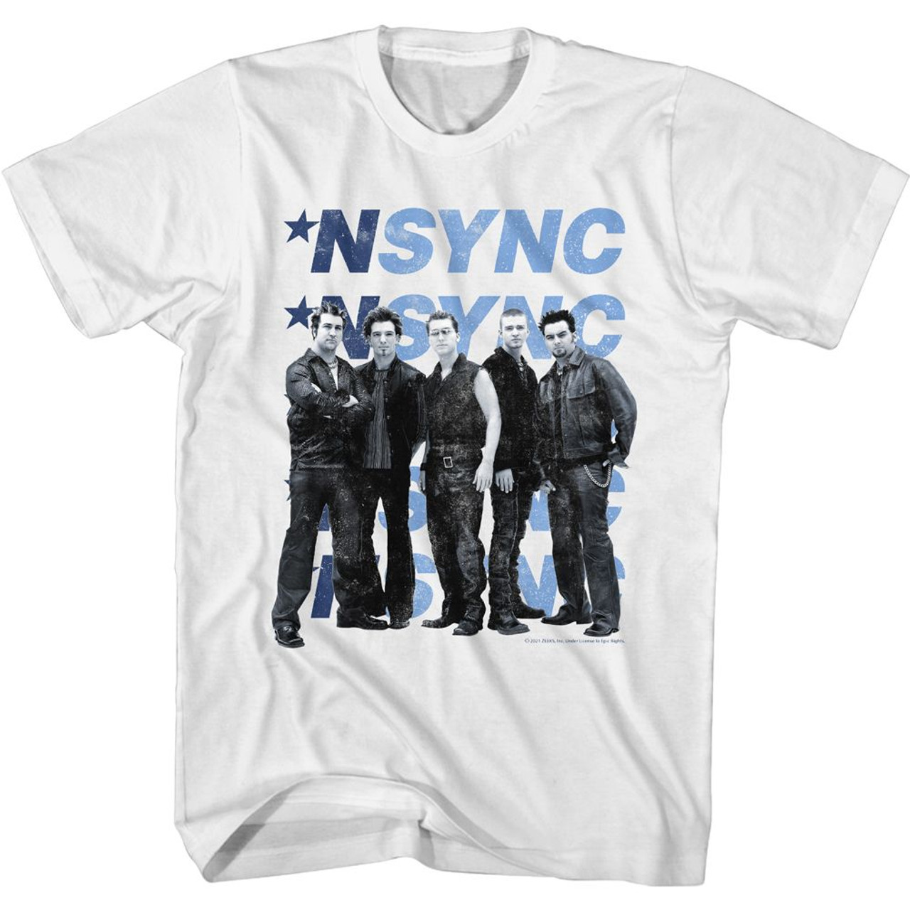 NSYNC Multi Logo T-Shirt - Old School Tees