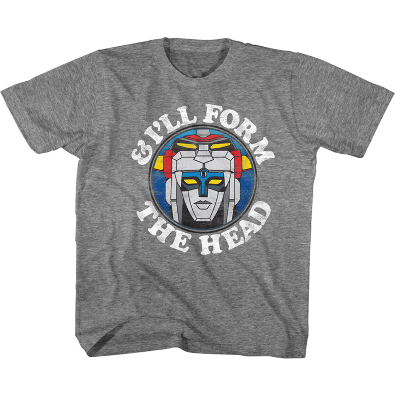 Voltron I'll Form The Head Youth T-Shirt | OldSchoolTees.com