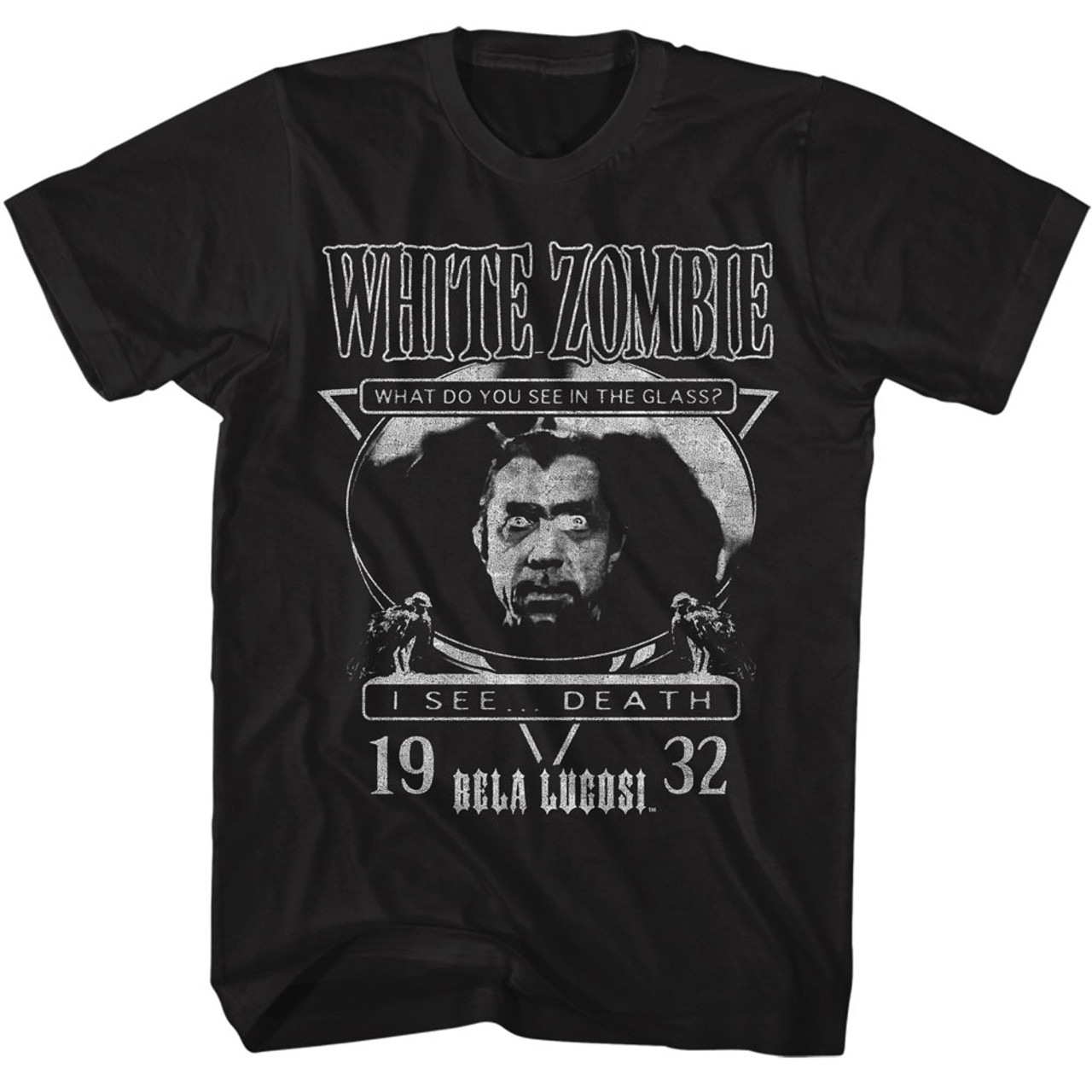 Bela Lugosi White Zombie 1932 T-Shirt | OldSchoolTees.com