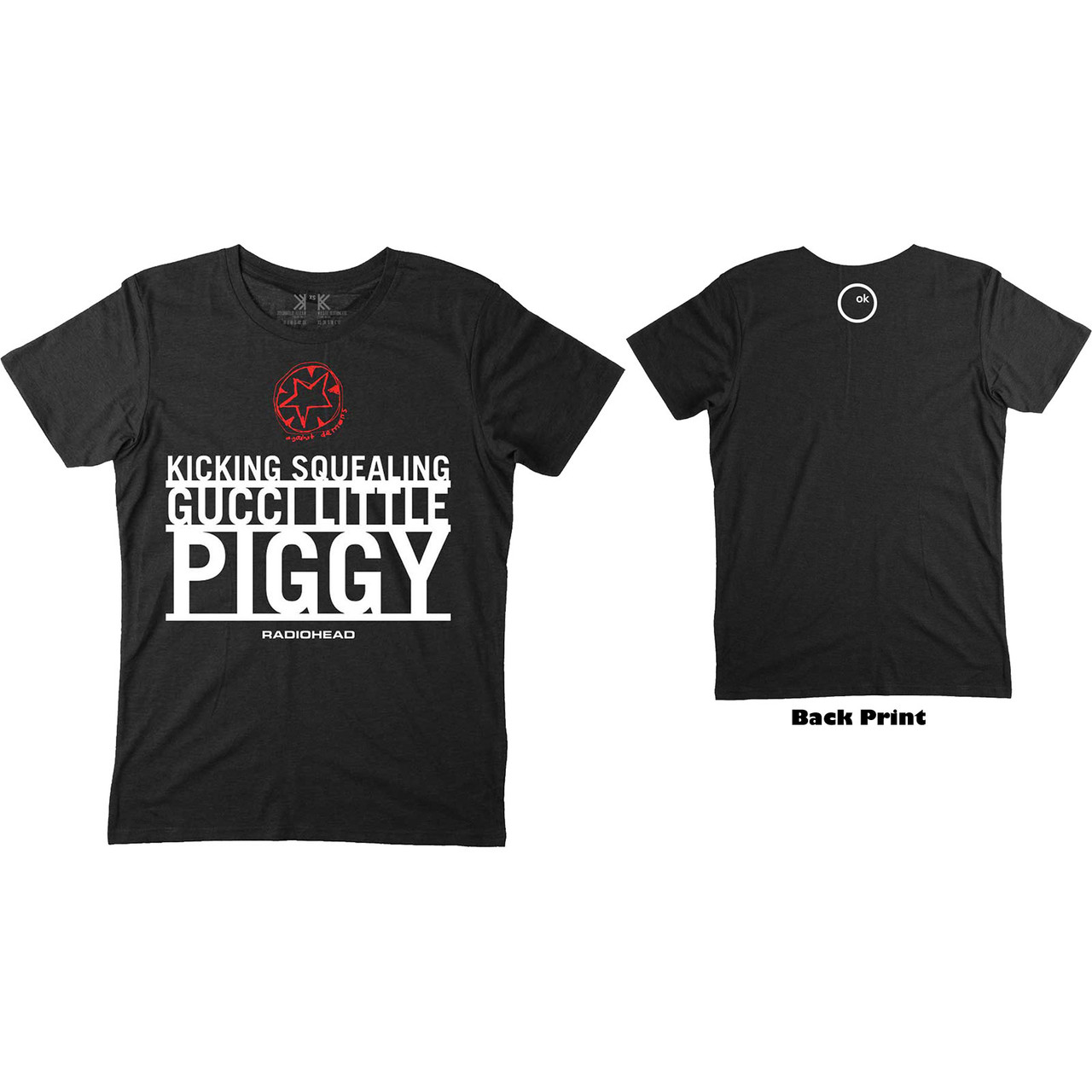 Radiohead Gucci Piggy T-Shirt | OldSchoolTees.com