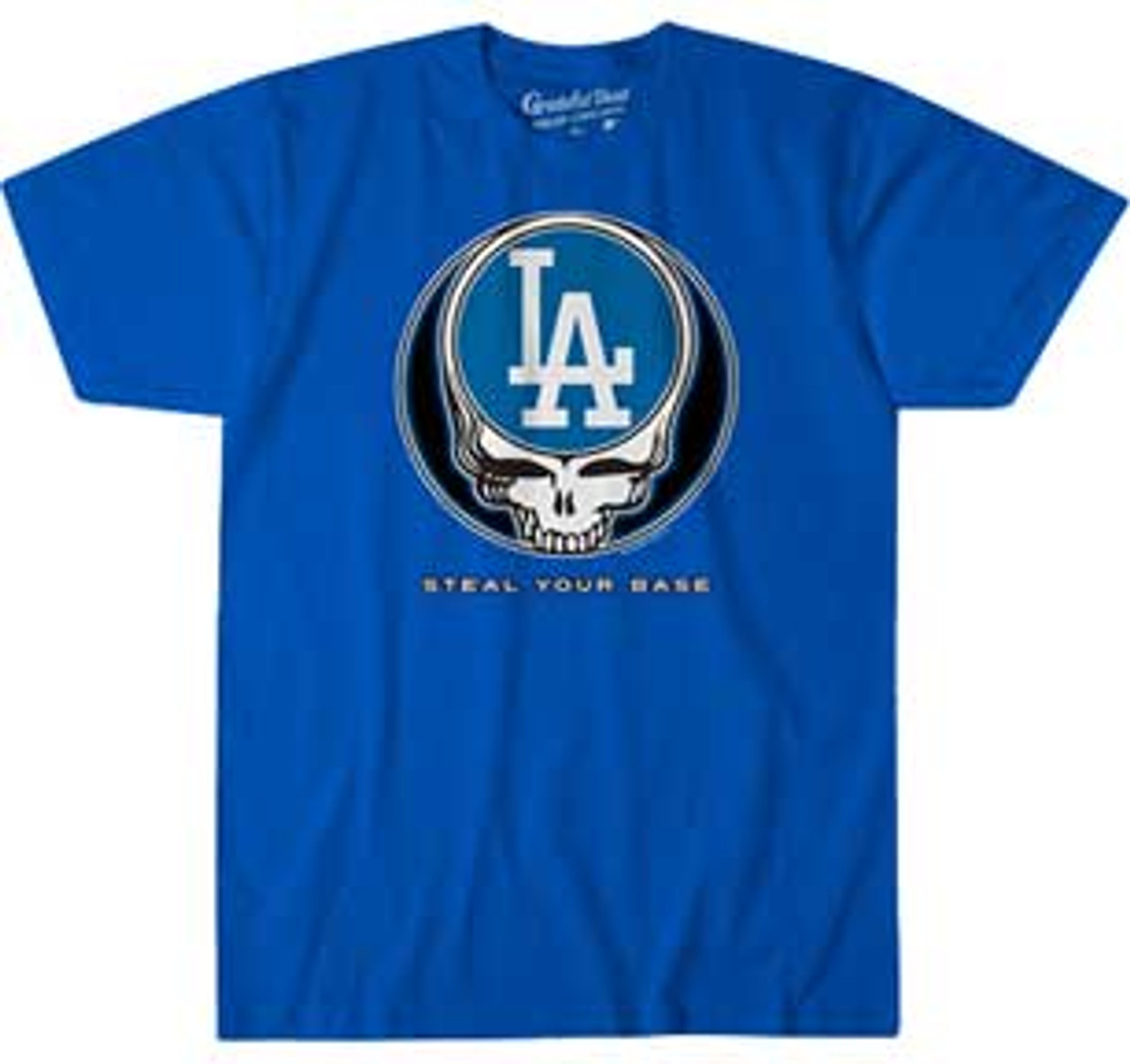 MLB Los Angeles Dodgers GD Steal Your Base Tie-Dye T-Shirt Tee