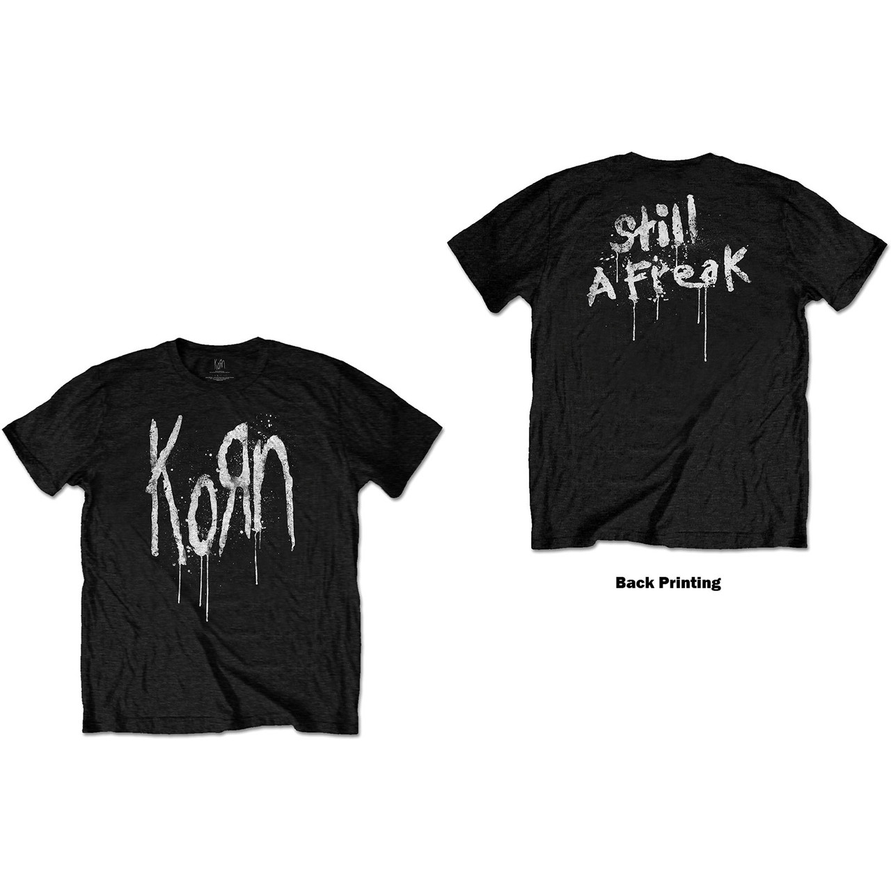 Korn Still A Freak 2-Sided T-Shirt | Vintage Classic Rock T-Shirt