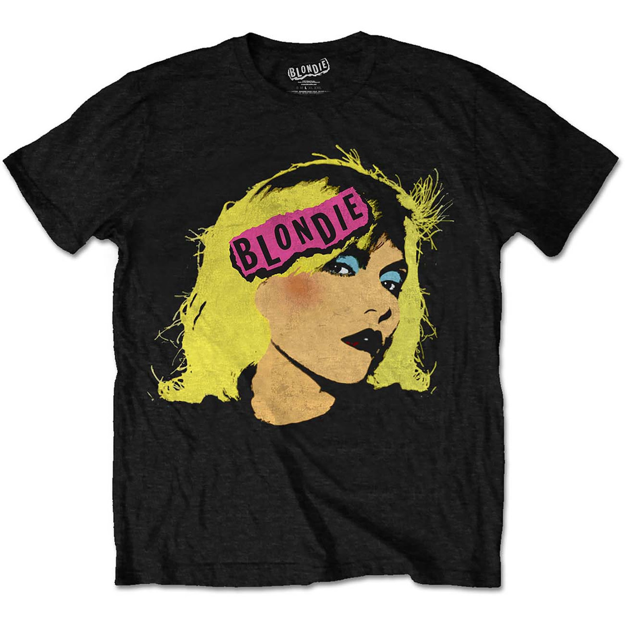 Blondie Punk Logo T Shirt