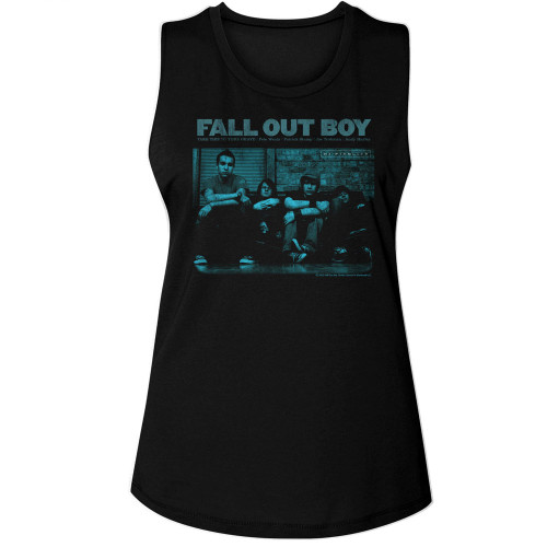 Fall Out Boy Take This Muscle Tank - Black