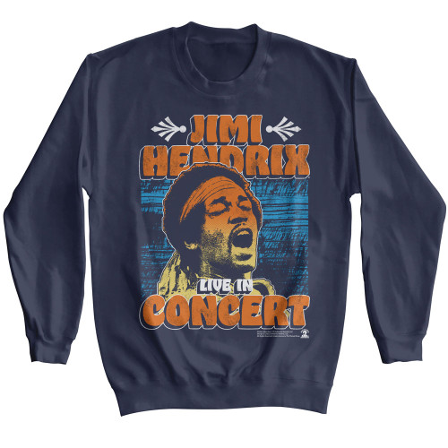Jimi Hendrix Concert Poster Sweatshirt