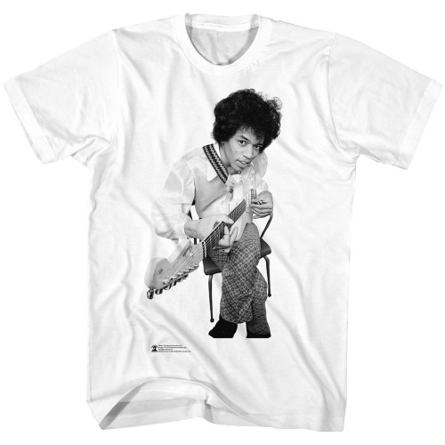 Jimi Hendrix WHT T-Shirt - White