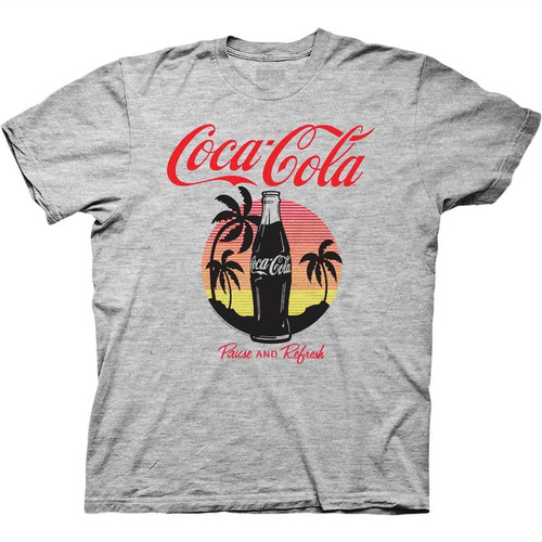 Coca-Cola Vacation Vibes T-Shirt - Gray