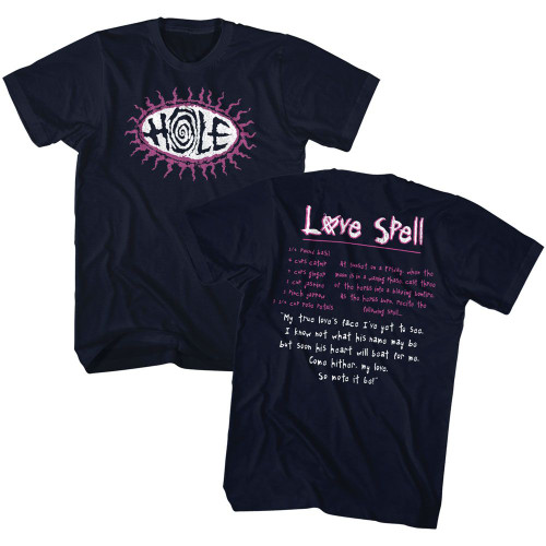 Hole Love Spell T-Shirt - Navy