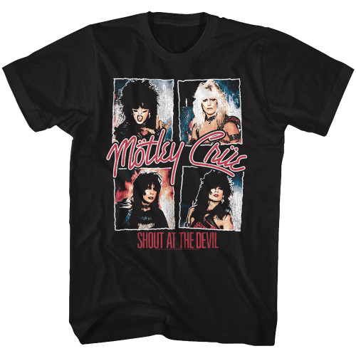 Motley Crue Shout At The Devil T-Shirt - Black