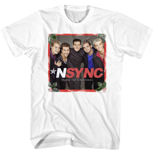 NSYNC Home For Christmas T-Shirt - White