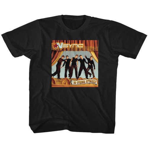 NSYNC No String Youth T-Shirt - Black